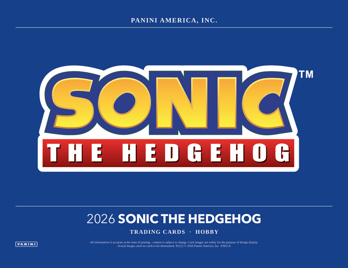 PANINI SONIC THE HEDGEHOG 2026 (Pre-Order)