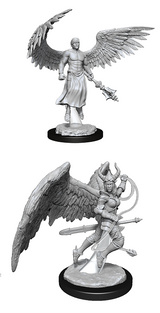 DND UNPAINTED MINIS WV13 DEVA AND ERINYES (Special Order)