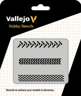 VALLEJO: HOBBY STENCIL TYRE MARKINGS (Special Order)