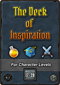 DECK OF INSPIRATION: LEVELS 17-20 (Special Order)