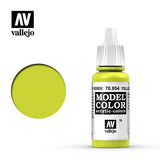 VALLEJO: MODEL COLOR MATT YELLOW GREEN (17ML) (Special Order)