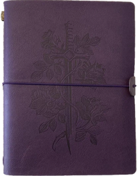 CHARACTER JOURNAL PURPLE SWORD AND ROSE (Pre-Order)