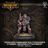 CYGNAR TRENCHER COMMANDO SCATTERGUN BLISTER (Special Order)