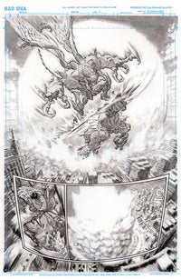 OLYMPUS SAGA: MEGALITH #1 (OF 4) CVR G LEWIS LAROSA ORIGINAL ART EDITION 4 (Special Order)