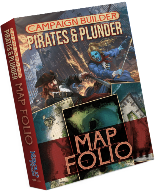 CAMPAIGN BUILDER PIRATES & PLUNDER MAP FOLIO (Pre-Order)