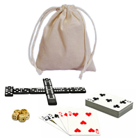 DOMINOES & MORE, 12-IN-1 W/DICE & CARDS (Special Order)