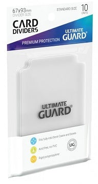 UG CARD DIVIDERS TRANSPARENT (Special Order)