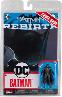 DC DIRECT-3" FIG/COMIC WV3 - BATMAN (REBIRTH) (Special Order)