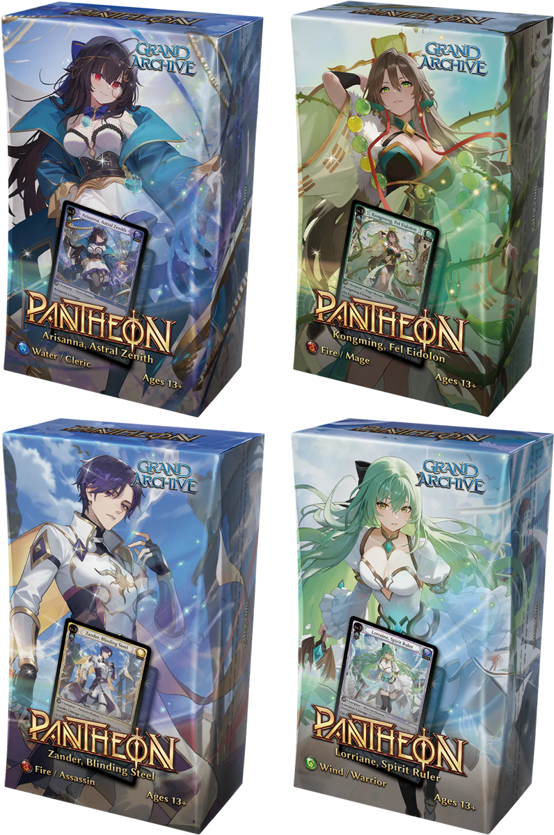 GRAND ARCHIVE TCG RADIANT ORIGINS PANTHEON DECK SET (Pre-Order)