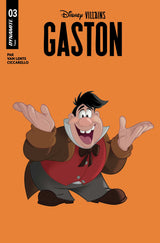 DISNEY VILLAINS: GASTON #3 CVR B ANIMATION ART (Special Order)