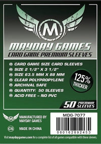 PREMIUM CARD SLEEVES 63.5MM X 88MM 50CT (Special Order)