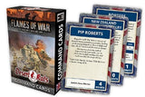 FLAMES OF WAR DESERT RATS COMMAND CARDS (Special Order)