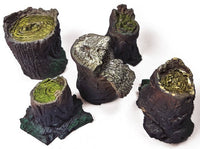 VALLEJO: SCENERY SMALL STUMPS 1/35 (5/4) (Special Order)