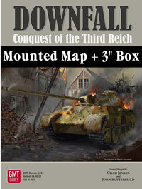 DOWNFALL MOUNTED MAPS AND 3' BOX (Special Order)