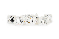 RESIN 7 DICE SET PENGUIN INCLUSION 16MM (Special Order)