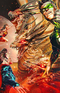 JUSTICE LEAGUE VS. GODZILLA VS. KONG 2 #1 FOIL (Special Order)