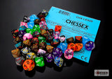 BAG OF 50 MINI POLYHEDRAL ASSORTED D10 3RD EDITION (Special Order)