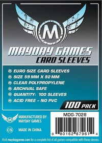 STANDARD EURO SLEEVES 59MM X 92MM (Special Order)