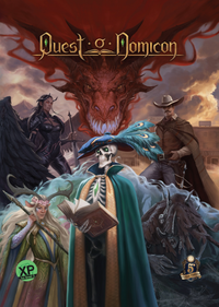 QUEST-O-NOMICON HARDCOVER BOOK (Special Order)