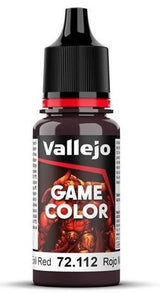 VALLEJO: GAME COLOR EVIL RED 18ML (Special Order)