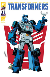 TRANSFORMERS #11 Second Printing Cvr B Jason Howard Autobot Var (Special Order)