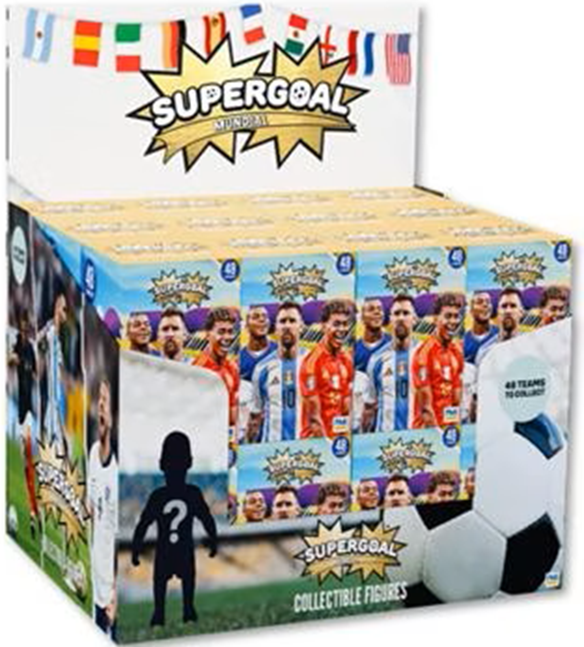 SUPERGOAL MUNDIAL ACTION FIGURE 24CT ASSORTMENT (Pre-Order)