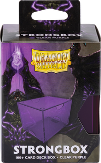 DRAGON SHIELD STRONGBOX CLEAR PURPLE (Special Order)
