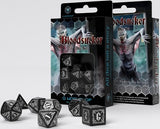 BLOODSUCKER BLACK AND SILVER DICE SET (Special Order)