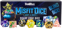 MYSTERY MISFIT SHARP EDGE RESIN POLYHEDRAL DICE SET (Special Order)