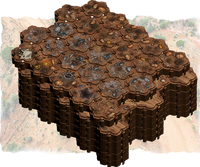 LORESCAPE TERRAIN TILES BARRENLAND (Pre-Order)