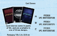 TRAVELLER CCG CARD SLEEVES A (RED) (Special Order)