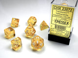 TRANSLUCENT 7-DIE SET YELLOW W/WHITE (Special Order)