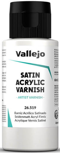 VALLEJO: AUXILIARY PERMANENT SATIN VARNISH 60ML (Special Order)