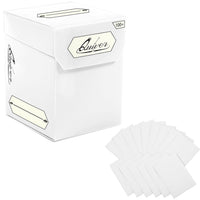 QUIVER TIME BUNDLE DECK BLOCK 100+/SLEEVES WHITE (Special Order)