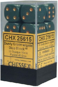 OPAQUE 12D6 DUSTY GREEN/COPPER 16MM (Special Order)