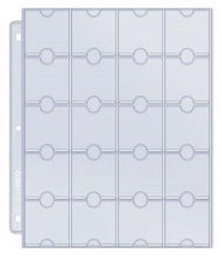 UP PAGE 20 POCKETS COINS 10CT (Special Order)