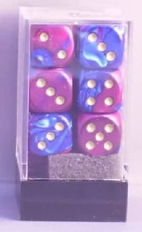 GEMINI 12D6 BLUE-PURPLE/GOLD 16MM (Special Order)