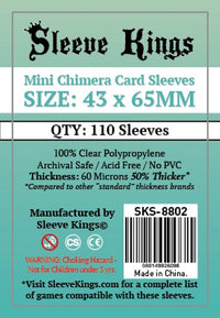 SK MINI CHIMERA SLEEVES 43MM X 65MM 110CT (Special Order)