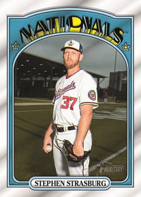 TOPPS HERITAGE HIGH NUMBER BASEBALL 2021 (9/24/12) (Special Order)