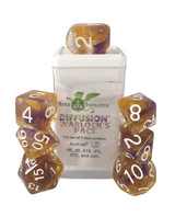 SET OF 7 DICE: DIFFUSION WARLOCK'S PACT SPECIAL (Special Order)