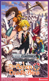 WS THE SEVEN DEADLY SINS BOOSTER (Special Order)