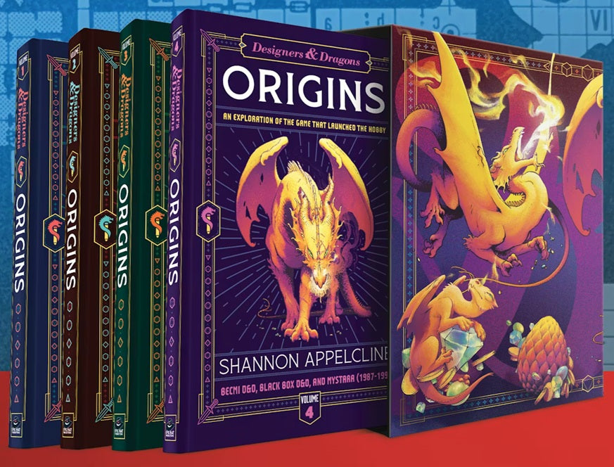 DESIGNERS & DRAGONS 4-VOLUME DELUXE SET (Pre-Order)