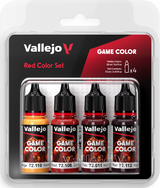 VALLEJO: GAME COLOR SET RED (Special Order)
