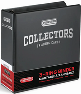 ER COLLECTOR ALBUM 9 POCKET SHEET 3 INCH BLACK (Special Order)