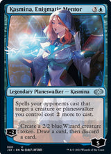 MTG FLEECE THROW BLANKET KASMINA, ENIGMATIC MENTOR CARD SINGLE SIDED 45X60 (Special Order)