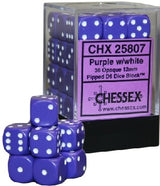 OPAQUE 36D6 PURPLE/WHITE 12MM (Special Order)