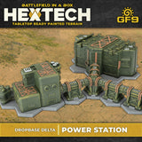 BATTLEFIELD IN A BOX: HEXTECH DROPBASE DELTA POWER STATION (X8) (Special Order)