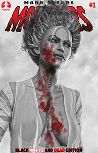 MARK SPEARS MONSTERS #1 BLACK WHITE & DEAD EDITION CVR B MARK SPEARS THE CRIMSON BRIDE (Special Order)