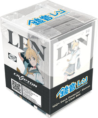 UP D-PRO HATSUNE MIKU RETRO SOUNDSCAPES LEN CLEAR BOX 100CT (Special Order)