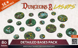 DUNGEONS AND LASERS DETAILED BASES PACK (Special Order)